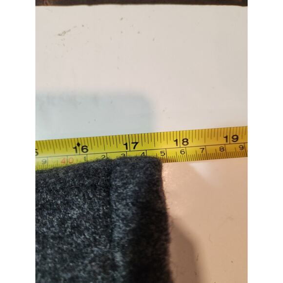 Pendleton Jacket Mens Medium Gray 100% Virgin Wool Vintage Long Winter Preppy - Picture 7 of 10